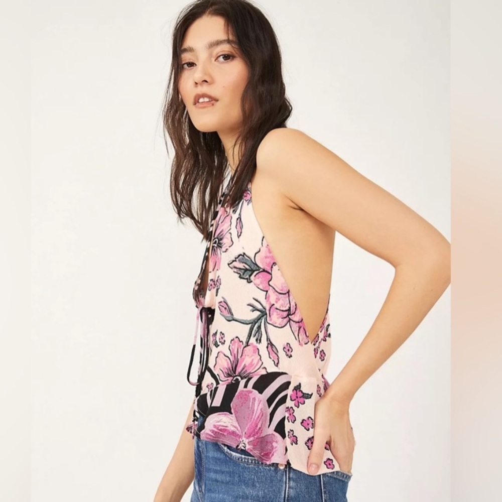 FREE People Hot Tropics Top Dark Combo Revolve XS S - Picture 3 of 5